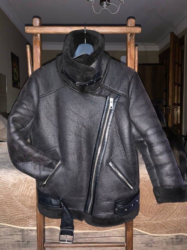 Эко-шуба, дубленка Zara женская зимняя верхняя одежда 2