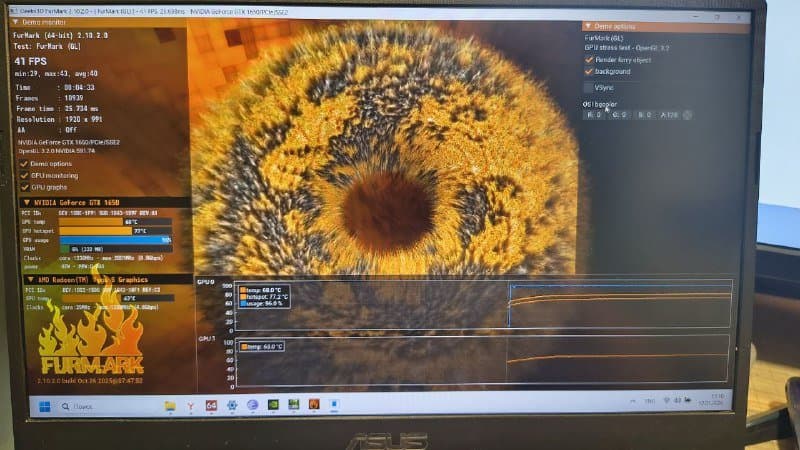 Ноутбук Asus TUF FX505DT Ryzen 5 3550H GTX 1650 16GB 256SSD 5