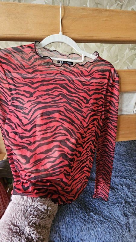 тянущаяся кофточка Zara размер S/M 2