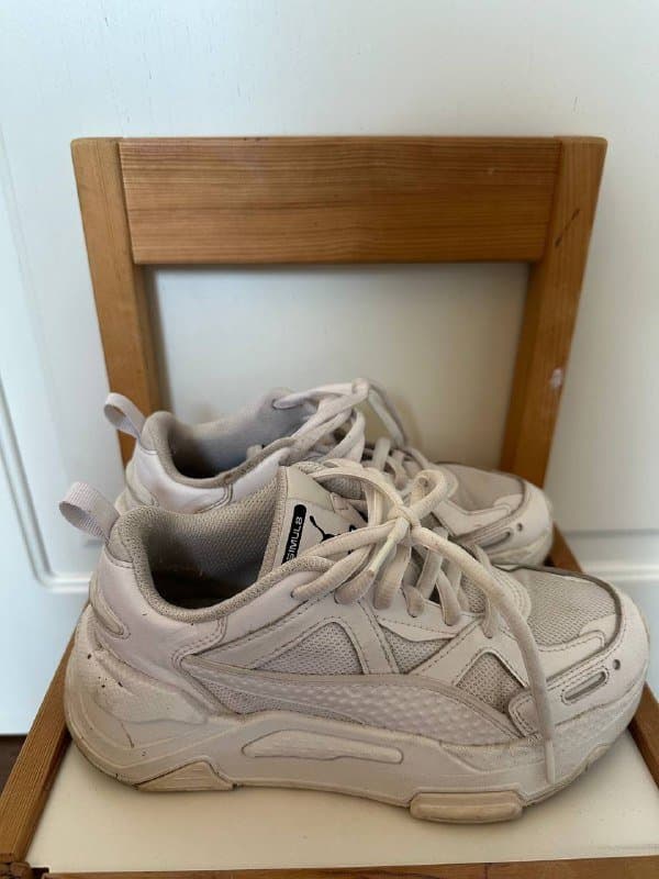 Казаки, лоферы бордо, лоферы черные Zara, кроссовки PUMA размер 36 6