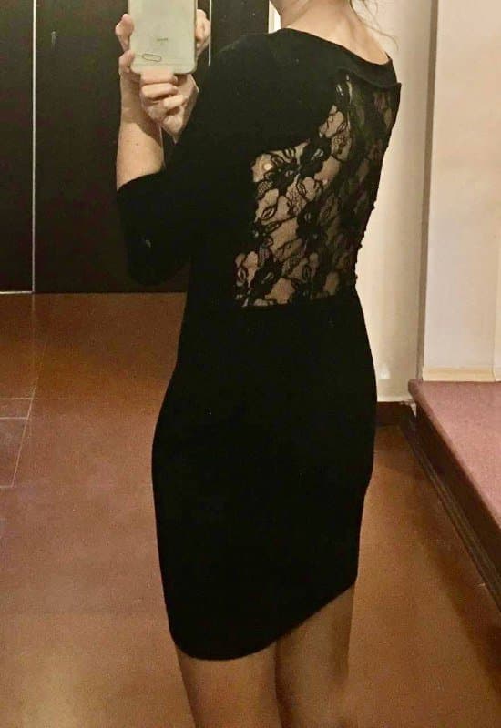 Фиолетовая юбка, юбка с маками, красная рубашка, юбка с цветочками, полосатое платье, черное кружевное платье, короткое черное платье 8