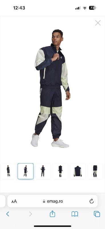 Мужской спортивный костюм размер М