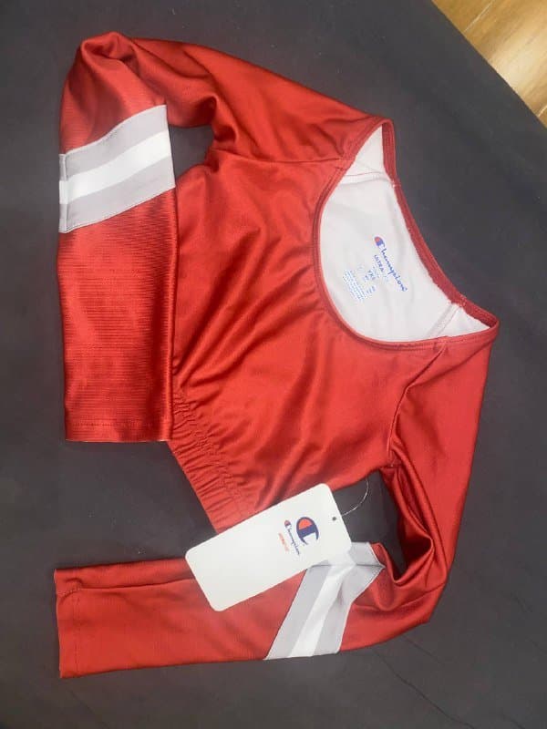 Детская одежда на девочку: куртки, штаны, спортивный топ 8