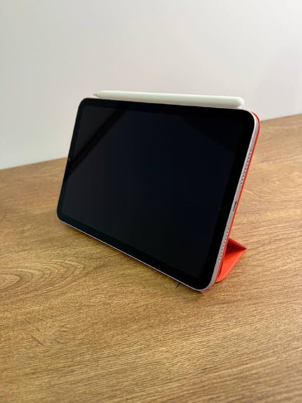 iPad mini 6 Wi-Fi 64 GB, чехол, Apple Pencil 2