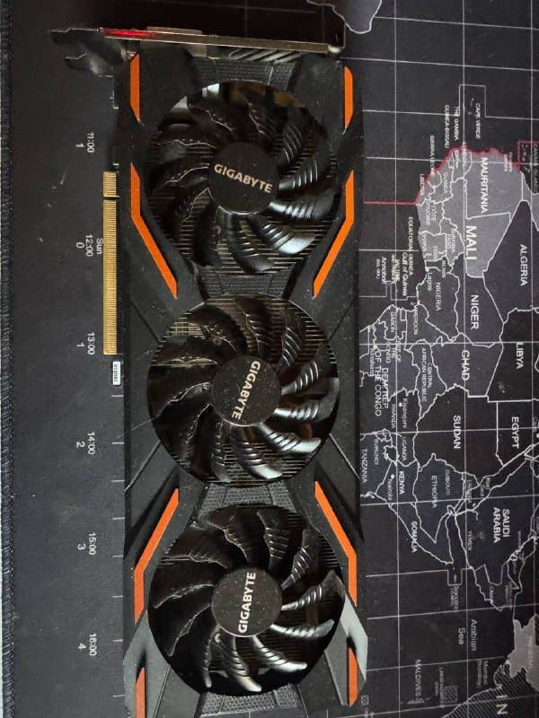 Видеокарта Gigabyte GTX 1080 8GB 1