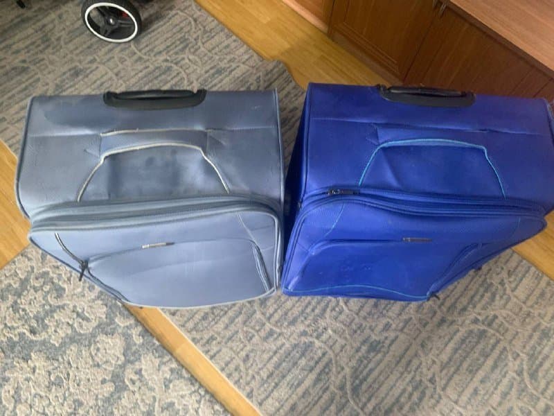 Два больших чемодана фирмы Тесла 6