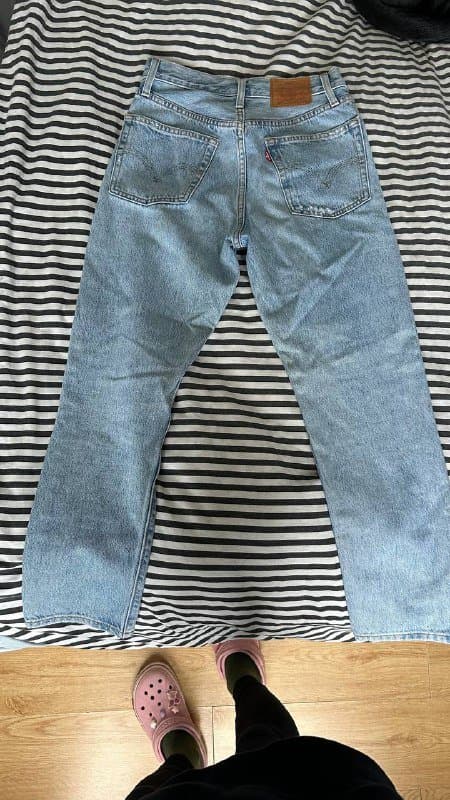 Теплая куртка kokoko оверсайз, Levi’s 501 джинсы 3 пары 4