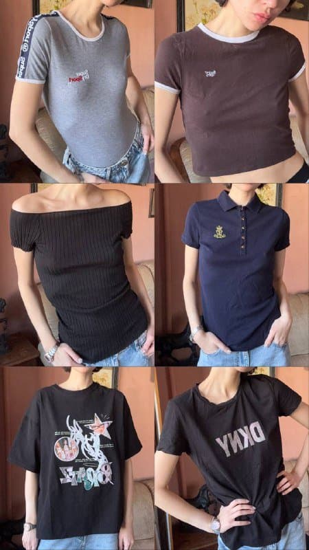 Белый худи, серый пиджак Zara, футболки Diesel, Superdry, Dickies, платья Allsaints 4