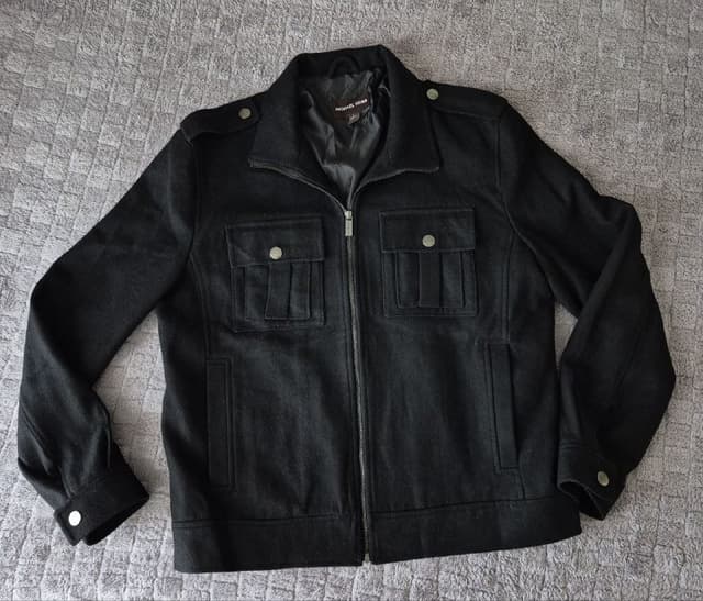 Куртка Michael Kors L, куртки Diesel L на пуху, кожаная косуха мужской S