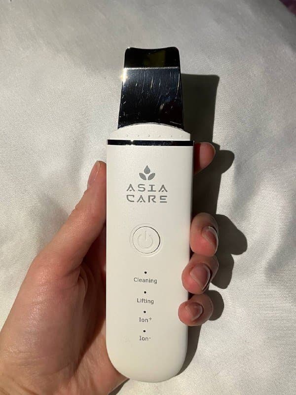 Аппарат для ультразвуковой чистки лица Asia Care, гель дезинкрустации Geltek