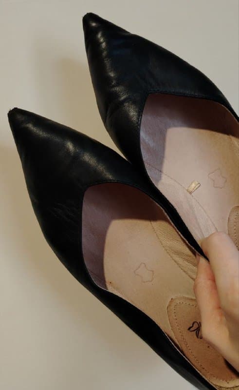 Балетки женские черные натуральная кожа Caprice размер 38-38,5