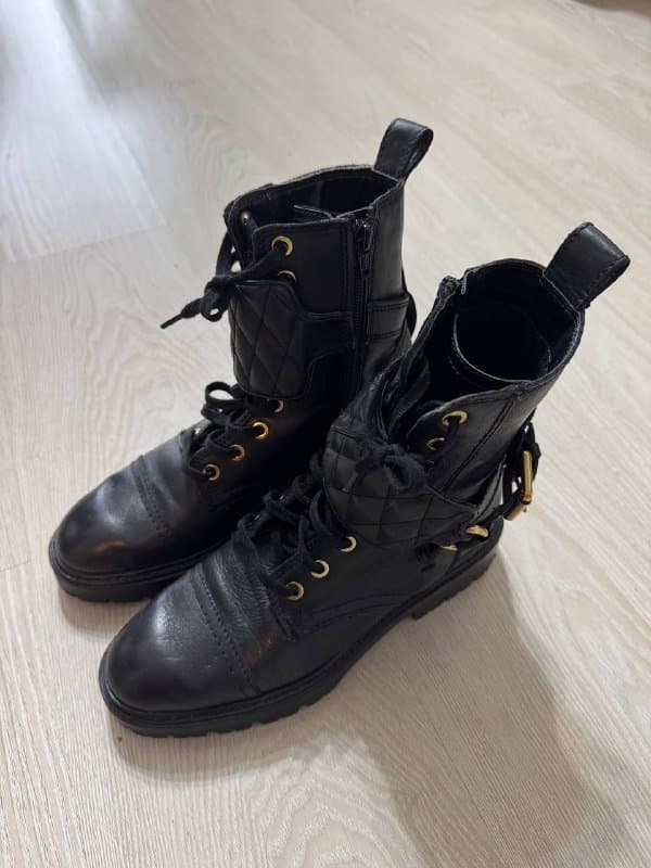 Ботинки Mango из нат. кожи, размер 36 1