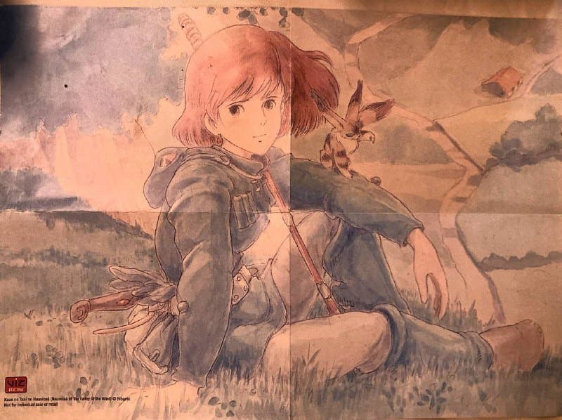 Манга Навсикая в долине ветров, постер 10