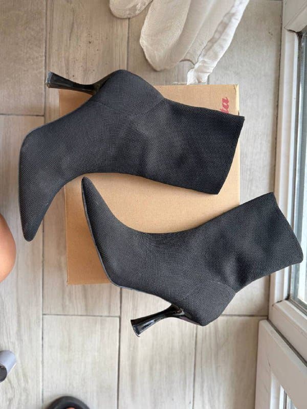 Женские полуботинки черные размер 40