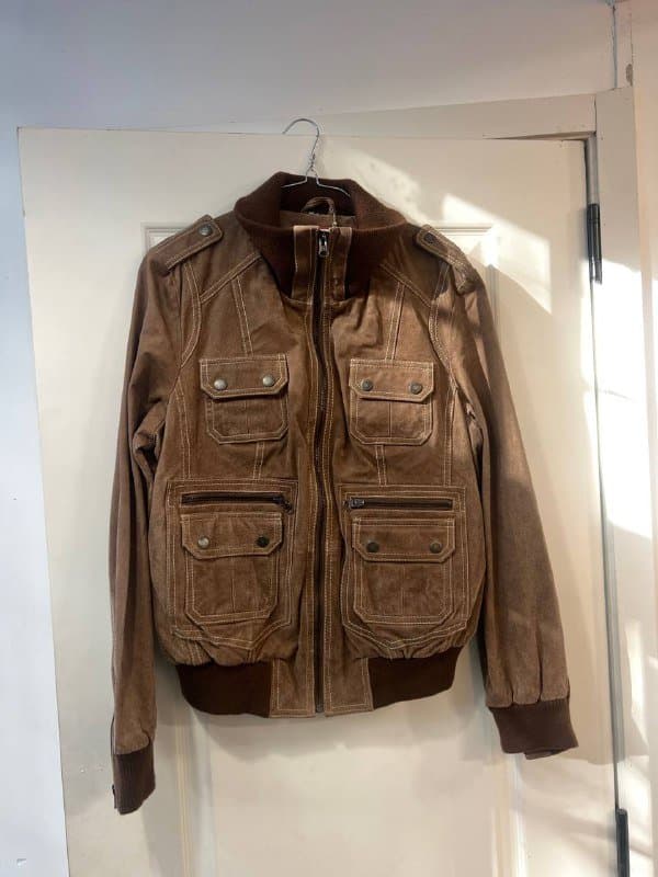 Кожаная куртка, куртка мужская, кожаная юбка, свитер шерсть