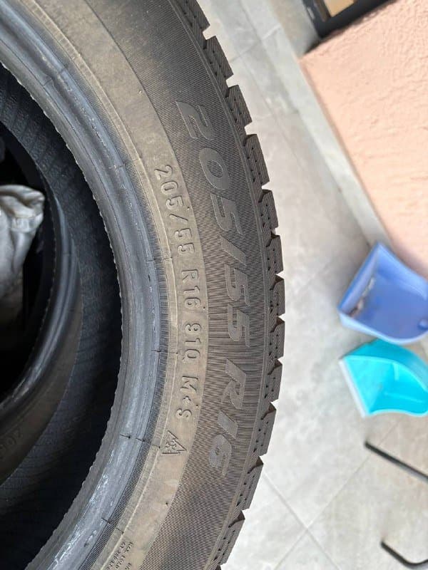 Зимняя липучка 205/55/R16 Michelin