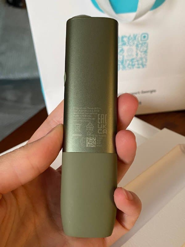 IQOS ILUMA ONE с стиками TEREA хаки 3