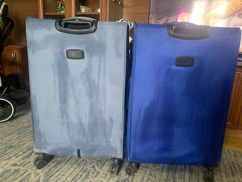 Два больших чемодана фирмы Тесла 10