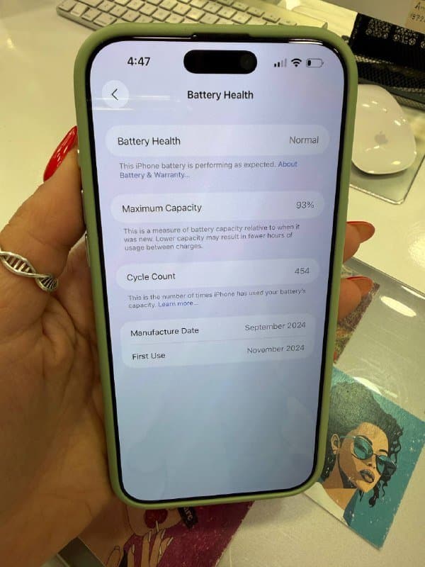 iPhone 16 Pro Max 256GB Silver 6