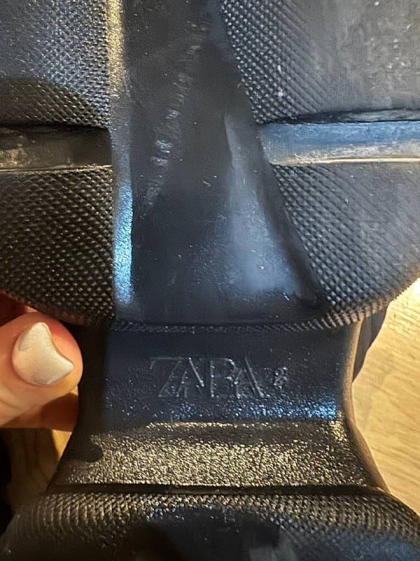 Демисезонные ботинки Zara на толстой подошве 3