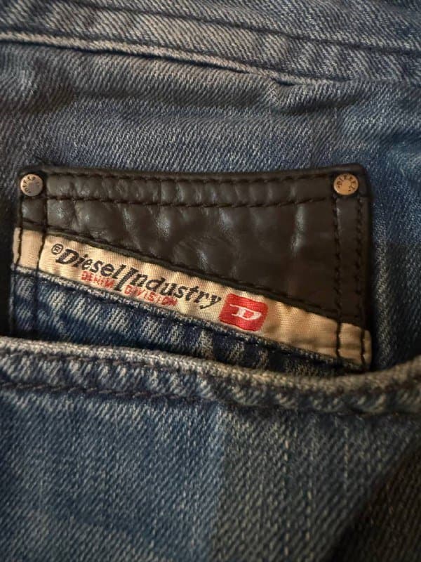 Джинсовые шорты мужские Diesel размер L 34 2