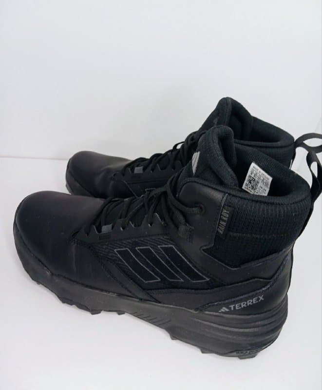 Adidas Terrex Unity Leather Mid Rain.RDY походные кроссовки 2