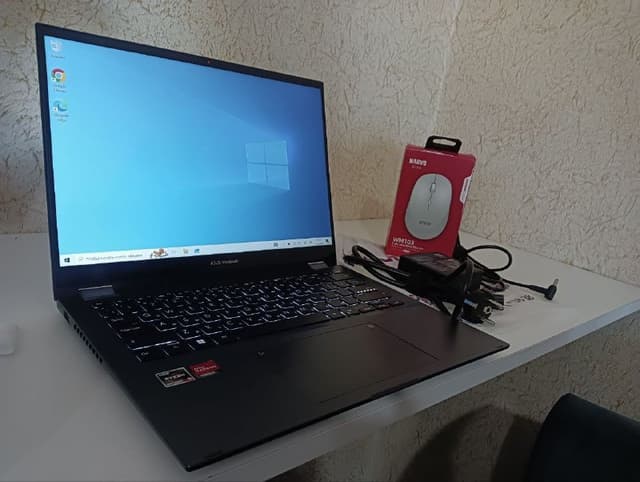 Asus VivoBook S14 Flip ноутбук, мышка Marvo WM103