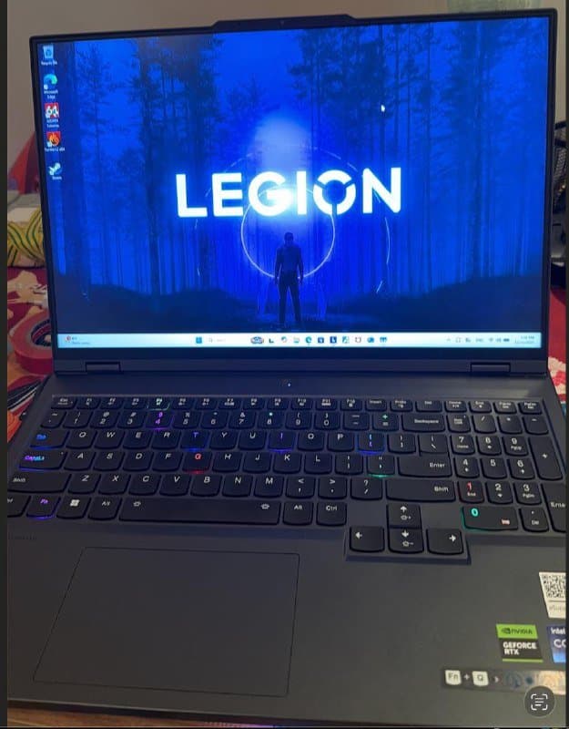 Lenovo Legion 7 с RTX 4090, i9-13900HX, 32gb DDR5, 1tb ssd, 16" экран