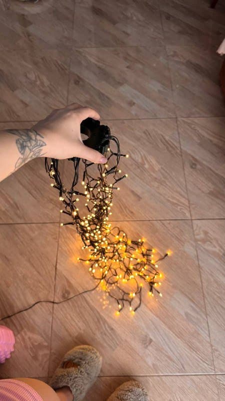 герлянда разноцветная 10 метров