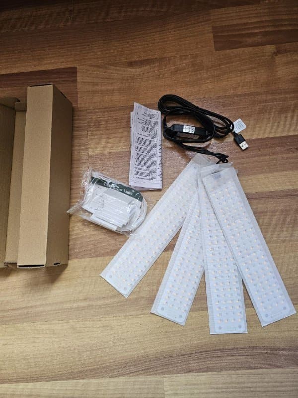 Лампа для выращивания комнатных растений полный спектр 160 LED 1