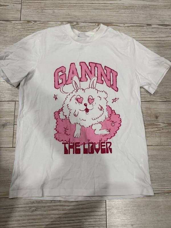 Футболка ganni XS