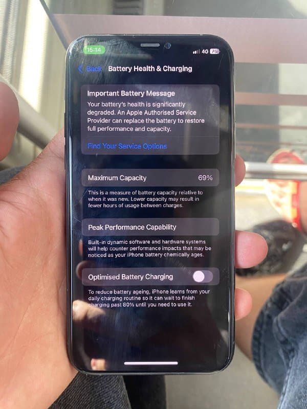 iPhone 11 Pro 64 GB серого цвета 2