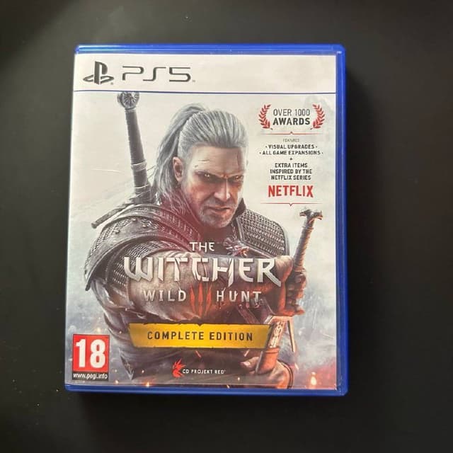 Диск Witcher 3 для PlayStation 5