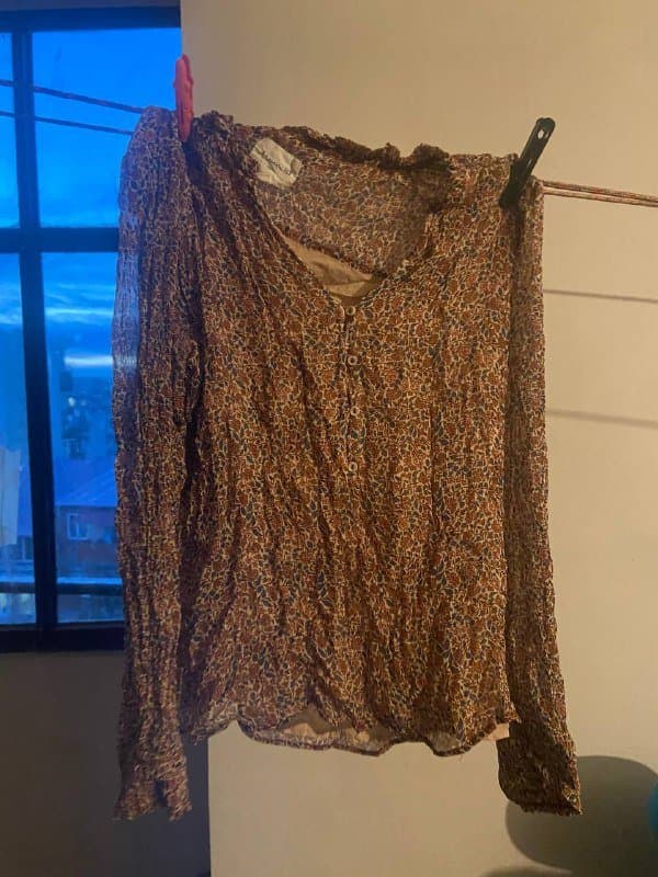 Джинсы, сарафан, рубашка женские S-M