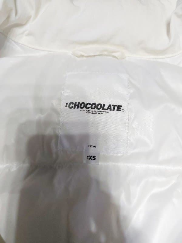 Белый пуховик Chocolate размер XS 6