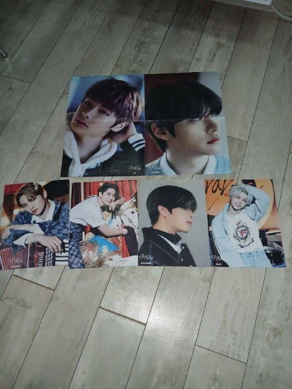 Постеры и карточки Blackpink и Straykids 6