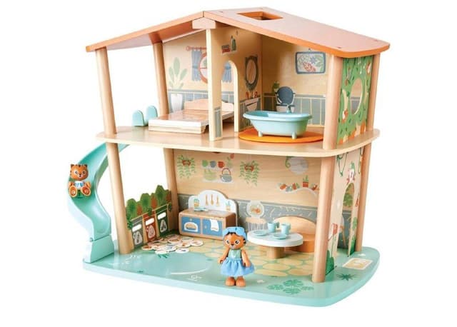 Домик от Hape с мебелью и фигурками
