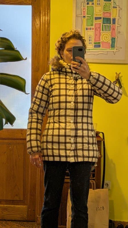 Пуховые куртки Reebok, Uniqlo, поддева Uniqlo 3