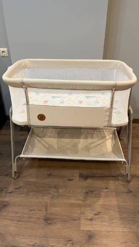 Приставная кроватка lionelo на колесиках 1