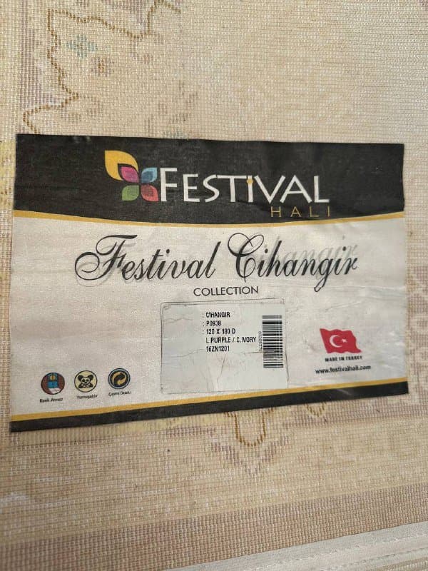 ковёр натуральный Festival Cihangir 120x180 2