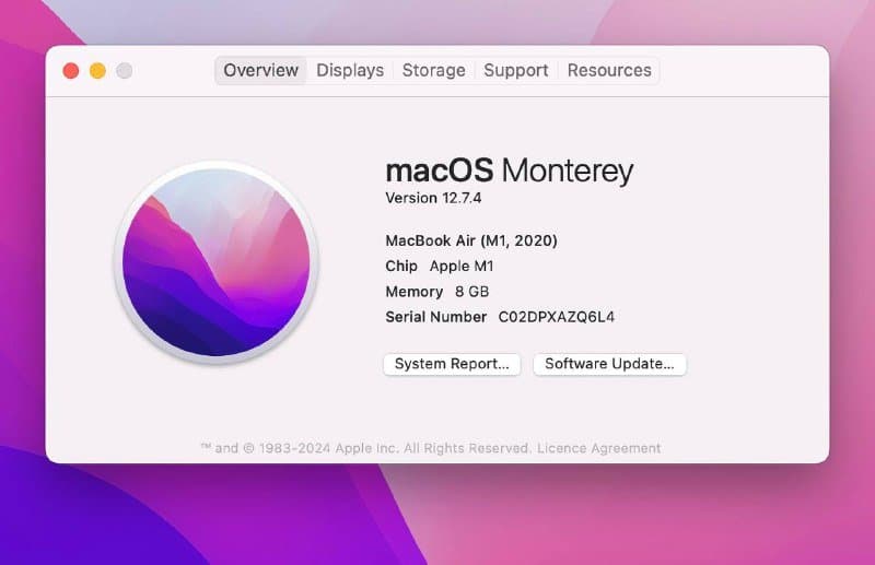 MacBook Air M1 8/256 с зарядным и кабелем 3