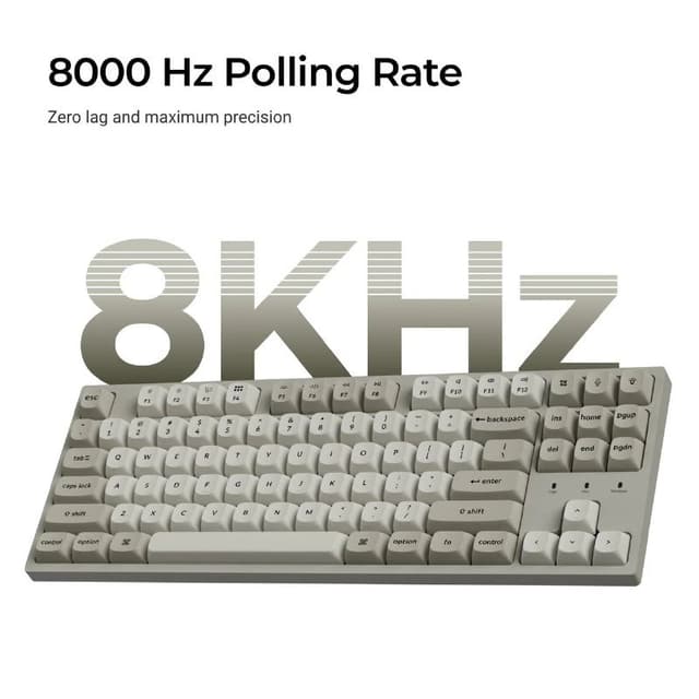 Клавиатура Keychron C1 Pro TKL Mechanical Red Linear Silent Switches