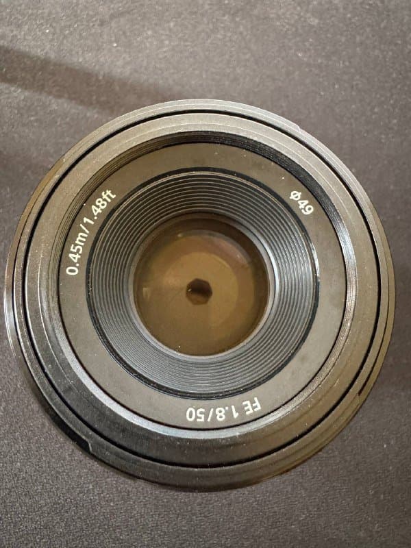 Объектив Sony E Mount FE 50mm 1.8