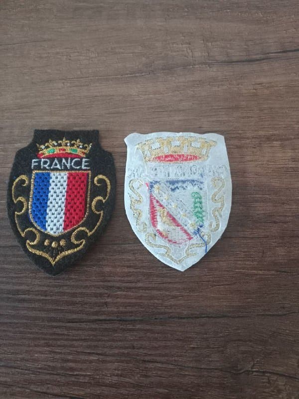 Вышитая эмблема Шамони-Монблан, эмблема Франции, металлический брелок 2