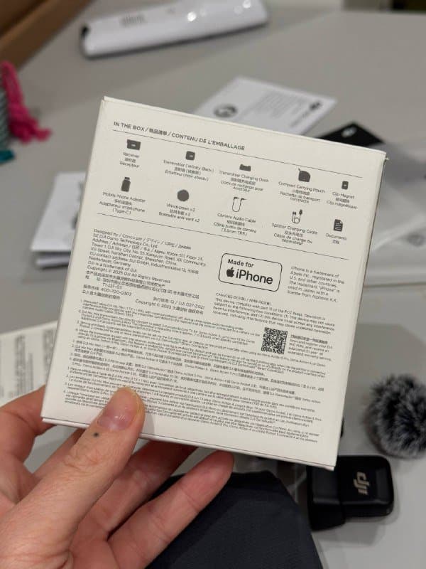 Набор DJI MIC MINI аудио передатчик и приемник