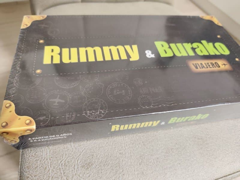 Настольная игра Rummy&Burako новая запечатанная 1