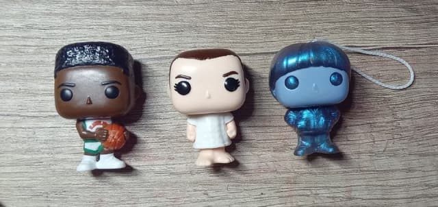 Фигурки Оди, Лукас, Уилл с изнанки