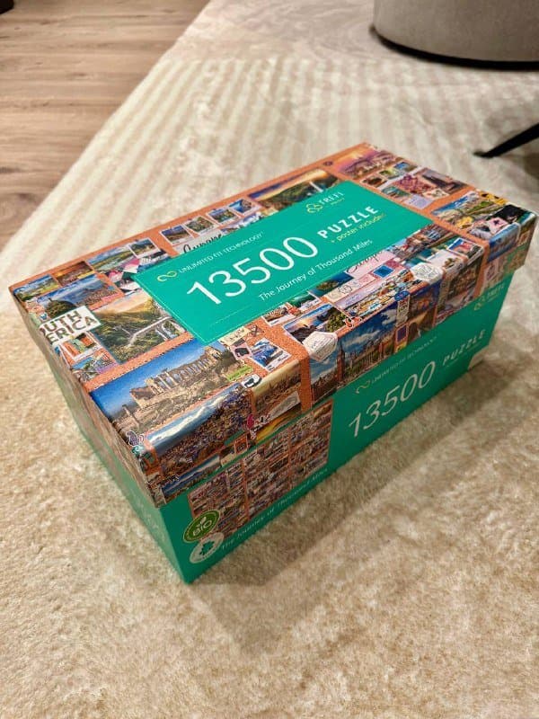 Пазл из 13500 деталей, 9 частей по 1500 деталей