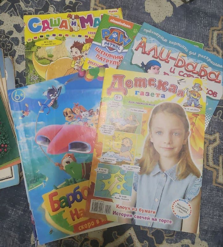 Детские книжечки, настольные игры, прописи, книги 2