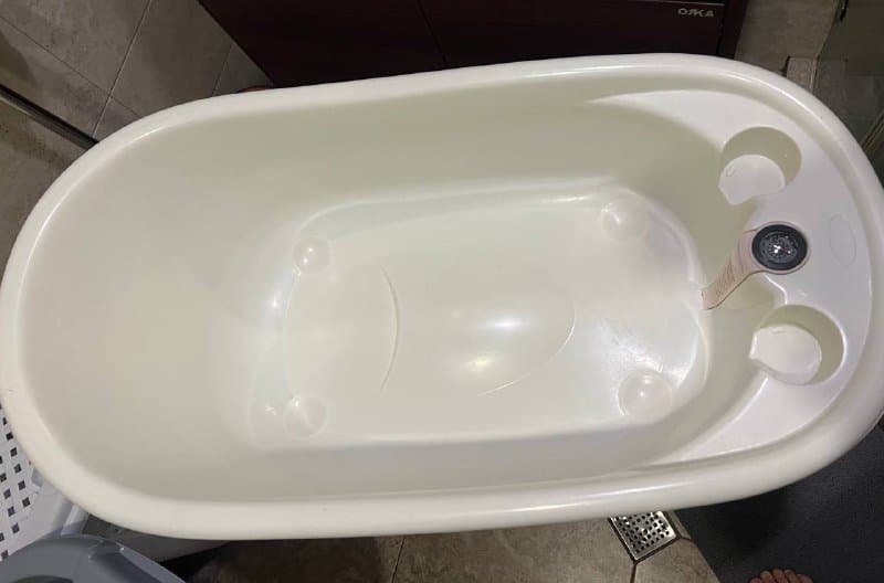 Детская ванночка с подставкой и подушкой 3